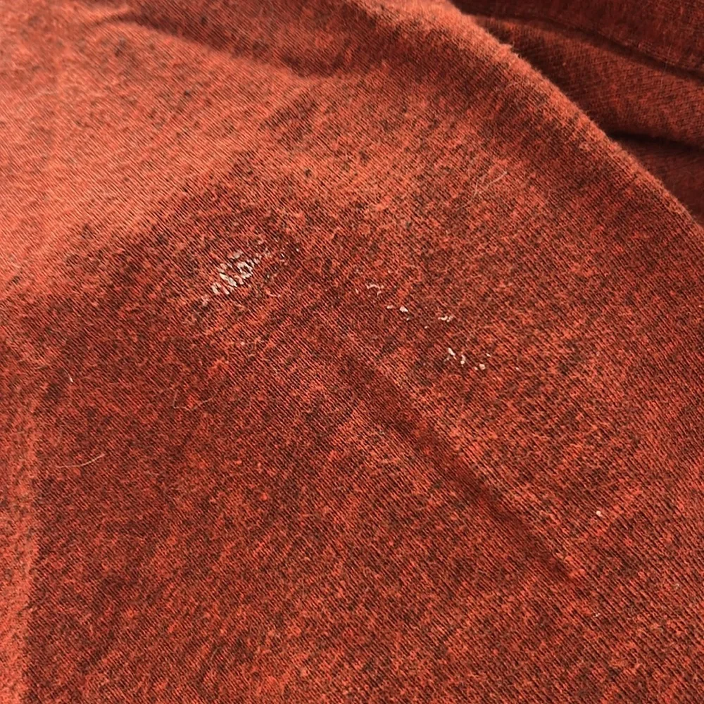 American Eagle Outfitters Men's Burgundy Hoodie - Picture 7 of 7